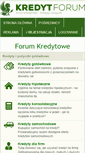 Mobile Screenshot of kredytforum.pl